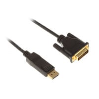 InLine DisplayPort zu DVI Konverter Kabel, schwarz - 2m