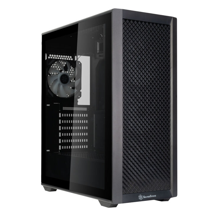 SilverStone FARA 515XR PC-Gehäuse, Midi-Tower, ATX, RGB, Tempered Glass - schwarz image number 1