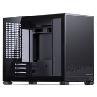 Jonsbo D32 STD Black PC-Gehäuse, Mini-Gehäuse, mATX, Tempered Glass - schwarz