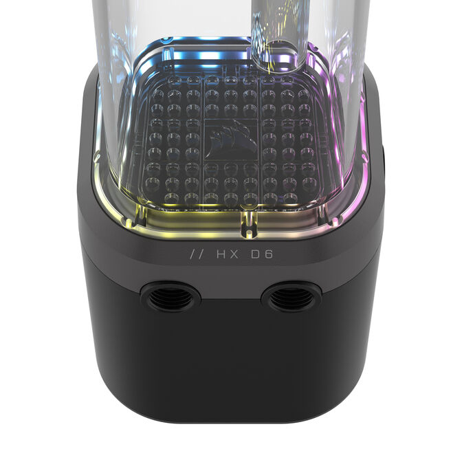 Corsair iCUE Link XD6 RGB Elite Pump Reservoir Combo - black image number 4