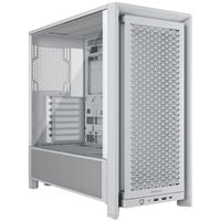 Corsair Frame 4000D PC-Gehäuse, Midi-Tower, E-ATX, Tempered Glass - weiß