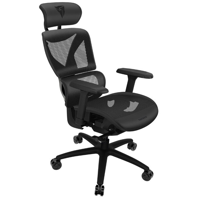 ThunderX3 XTC Ergonomic Office Chair, Mesh - Black image number 0