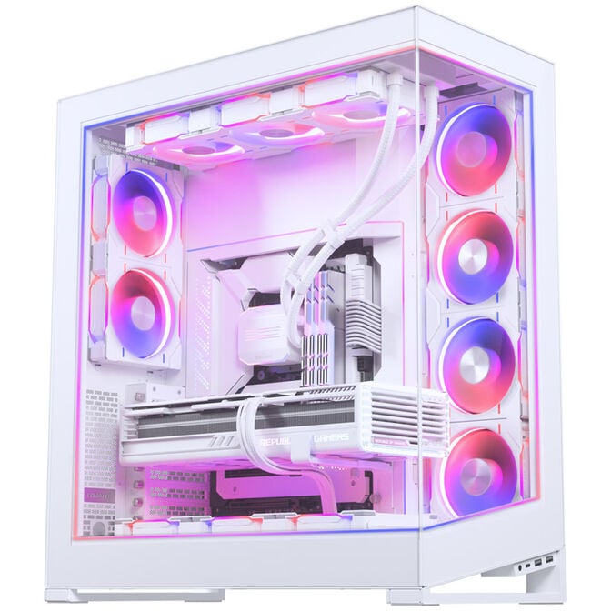 PHANTEKS NV7 Premium DRGB Kit, f&uuml;r Au&szlig;enrahmen - wei&szlig; image number 2