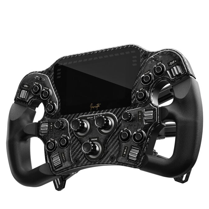 Asetek SimSports Invicta Formula Lenkrad - schwarz + The Forte Wheelbase (18 Nm) image number 2