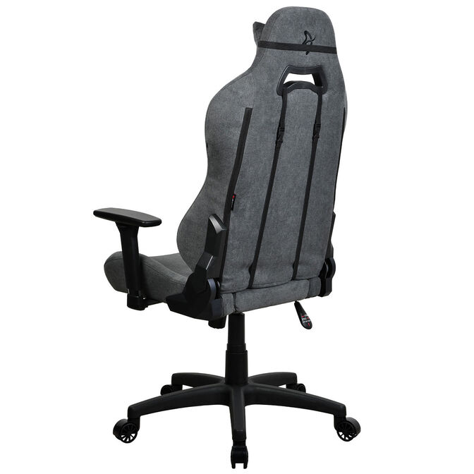 Arozzi Torretta Gaming Stuhl, Soft Fabric - grau image number 4