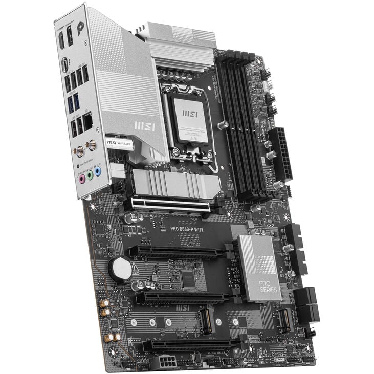 MSI PRO B860-P WiFi Motherboard, socket LGA 1851, Intel B860, ATX, DDR5 image number 1