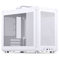 Jonsbo C6 MAX PC-Geh&auml;use, Mini-Geh&auml;use, Micro-ATX, Tempered Glass - wei&szlig;