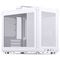 Jonsbo C6 MAX PC case, mini case, Micro-ATX, Tempered Glass - white