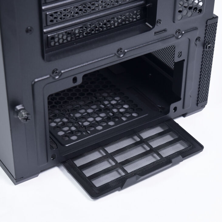 Lian Li LANCOOL 206 Gehäuse, Midi-Tower, ATX, Tempered Glass - schwarz image number 6