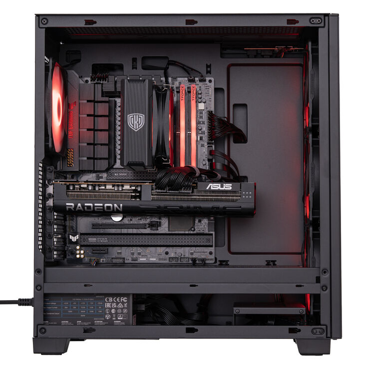 Gaming-PC Mach 5R, AMD Ryzen 5 7600X3D, AMD Radeon RX 9070 XT - Fertig-PC image number 2