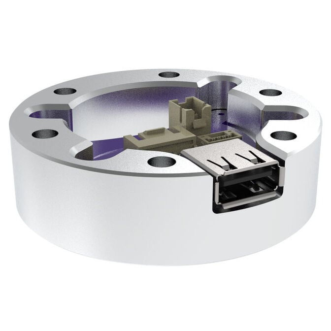 Conspit USB-A Adapter Spacer, for ARES Wheelbases - silver image number 7