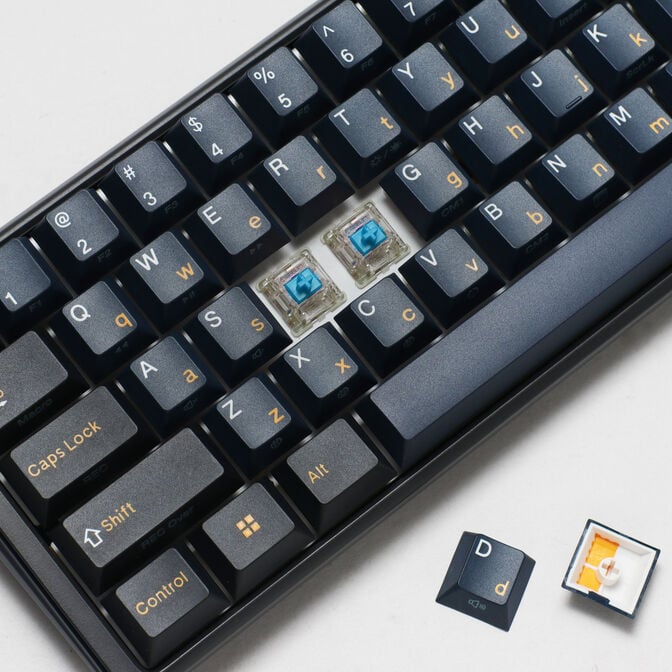 Ducky One 3 Pro Mini Nazca Line Gaming Tastatur, mechanisch, 8.000 Hz, Hot Swap, RGB - Cherry MX2A Blue, ANSI (US) image number 11