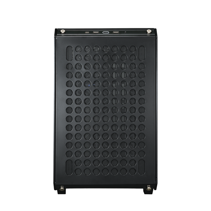 Cooler Master Qube 500 Flatpack PC-Gehäuse, Midi-Tower, E-ATX, Tempered Glass - schwarz image number 1