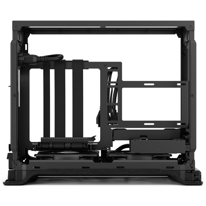 Fractal Design Era 2 Mini-ITX Case, Walnut Wood Panel &ndash; Silver image number 13