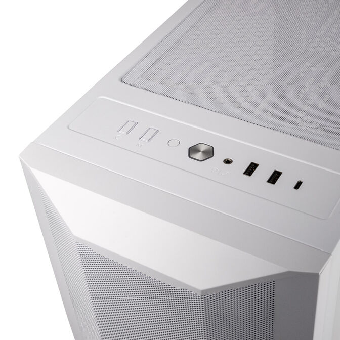 Lian Li LANCOOL II Mesh C RGB Snow Edition Midi-Tower, Tempered Glass - wei&szlig; image number 4