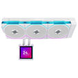 Lian Li HydroShift II LCD-S 360TL AiO Water Cooling, RGB, LCD Display - 360mm, white image number null