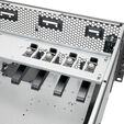 SilverStone RM4A Server-Geh&auml;use, 4HE Rackmount, SSI-EEB, Mesh - dunkelgrau image number null