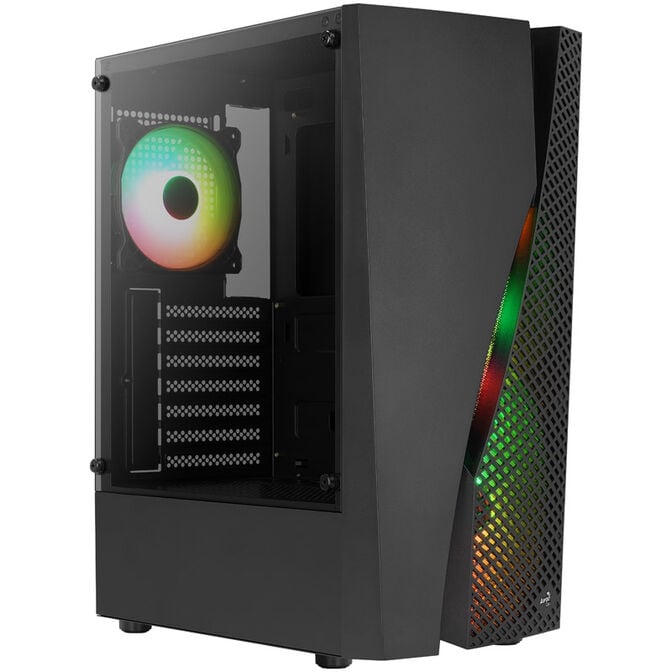 Aerocool Wave v3 Midi-Tower - schwarz Window image number 8