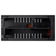 Jonsbo T9 Black PC Case, Mini Case, ITX, PCIe 5.0 Riser Cable - Black image number null
