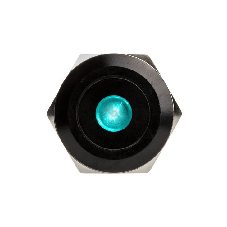 DimasTech Vandalism switch/button 22mm, Blackline Dot - RGB image number 1