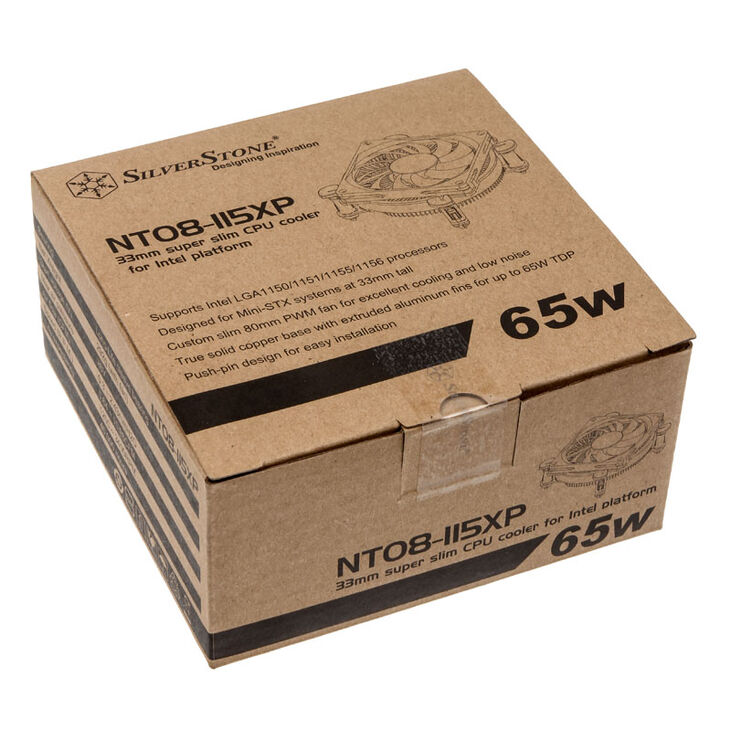 SilverStone SST-NT08-115XP CPU Cooler - 80 mm image number 7