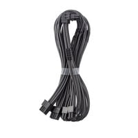 CableMod C-Series Pro Anschlusskabel - Variante B, 90&deg;, 16-Pin zu 4x 8-Pin PCIe, carbon