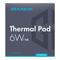 Graugear W&auml;rmeleitpad f&uuml;r CPU oder Speicher, 100 x 100 x 1 mm / 100 x 100 x 1,5 mm