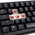 Ducky Tinker 65 Gaming-Tastatur, RGB - MX-Red (ANSI) image number null