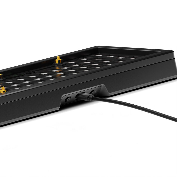 Glorious GMMK 3 Pro 65% Custom Gaming Keyboard - Barebone, ISO Layout, Black image number 3