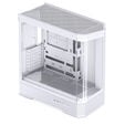 Jonsbo D400 PC-Geh&auml;use, Midi Tower, ATX, Tempered Glass - wei&szlig; image number null