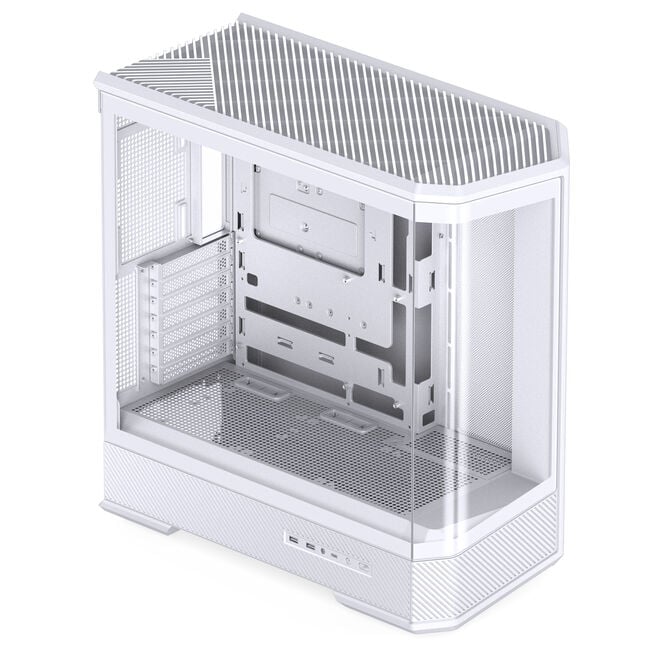 Jonsbo D400 PC-Geh&auml;use, Midi Tower, ATX, Tempered Glass - wei&szlig; image number 6