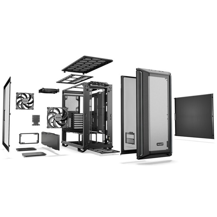 be quiet! Dark Base 701 Midi-Tower, Tempered Glass -  schwarz image number 9