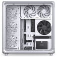 Jonsbo X400 PC-Geh&auml;use, Midi-Tower, ATX, Tempered Glass - wei&szlig; image number null
