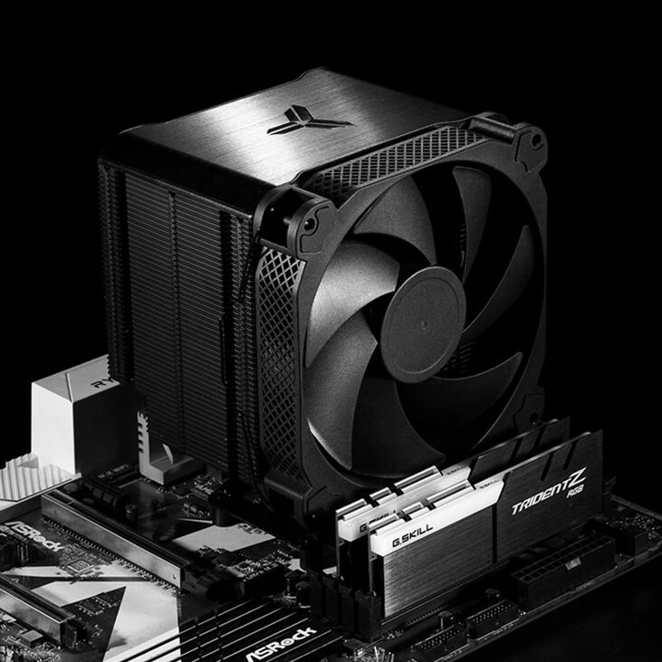 Jonsbo HX6250 CPU-Kühler - 140mm, schwarz image number 8