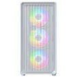 Montech X5M PC Case, Mid Tower, Micro-ATX, ARGB, Tempered Glass - White image number null