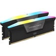 Corsair Vengeance RGB DDR5-6000 RAM, CL30, XMP - 32 GB Dual-Kit, black image number null