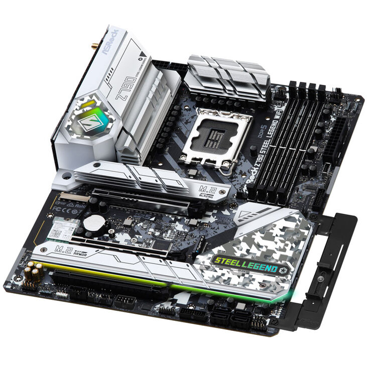 ASRock Z790 Steel Legend WIFI, Intel Z790 Mainboard - Sockel 1700, DDR5 image number 4