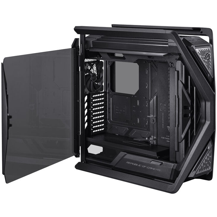ASUS ROG Hyperion GR701 Big-Tower, Tempered Glass - schwarz image number 5