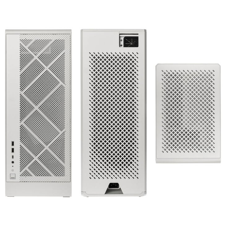 SilverStone Alta G1M Mirco-ATX Gehäuse - weiß image number 3