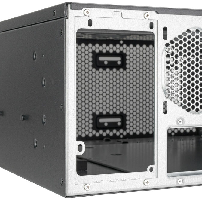 SilverStone RM4A Server-Geh&auml;use, 4HE Rackmount, SSI-EEB, Mesh - dunkelgrau image number 14