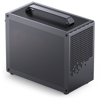 Jonsplus Z20 Mesh PC case, Mini Tower, Micro-ATX, with carrying handle - black