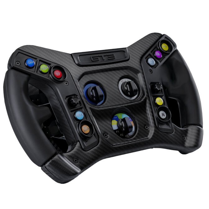 VPG Sim Mustang GT3 Steering Wheel, officially licensed, ARGB - carbon image number 1