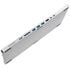 AXAGON HMC-KB keyboard USB-C 5Gbps with HUB, microSD/SD, 3x USB-A, HDMI 4K/60Hz, PD 100W, Audio, US layout image number null