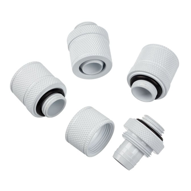 Corsair Hydro X Series XF Compression G1/4 13/10 Fittings Four Pack - wei&szlig; image number 2