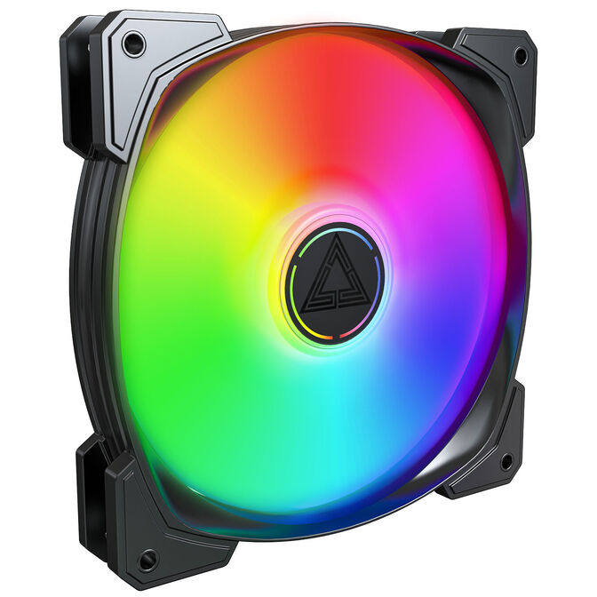 Montech HP140 PWM ARGB Fan - 140mm, black image number 0