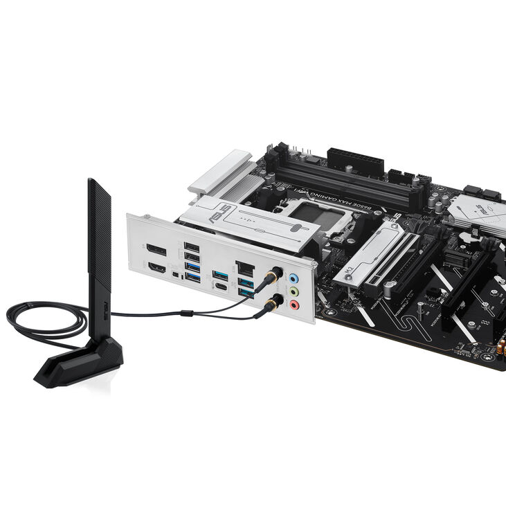 ASUS B650E Max Gaming WiFi Mainboard, Sockel AM5, AMD B650, ATX, DDR5 image number 4