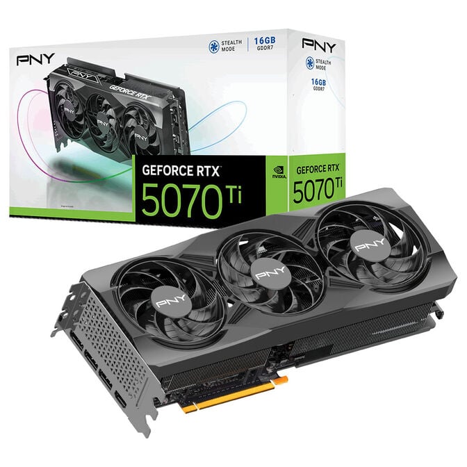 PNY GeForce RTX 5070 Ti Edition, 16384 MB GDDR7 image number 0