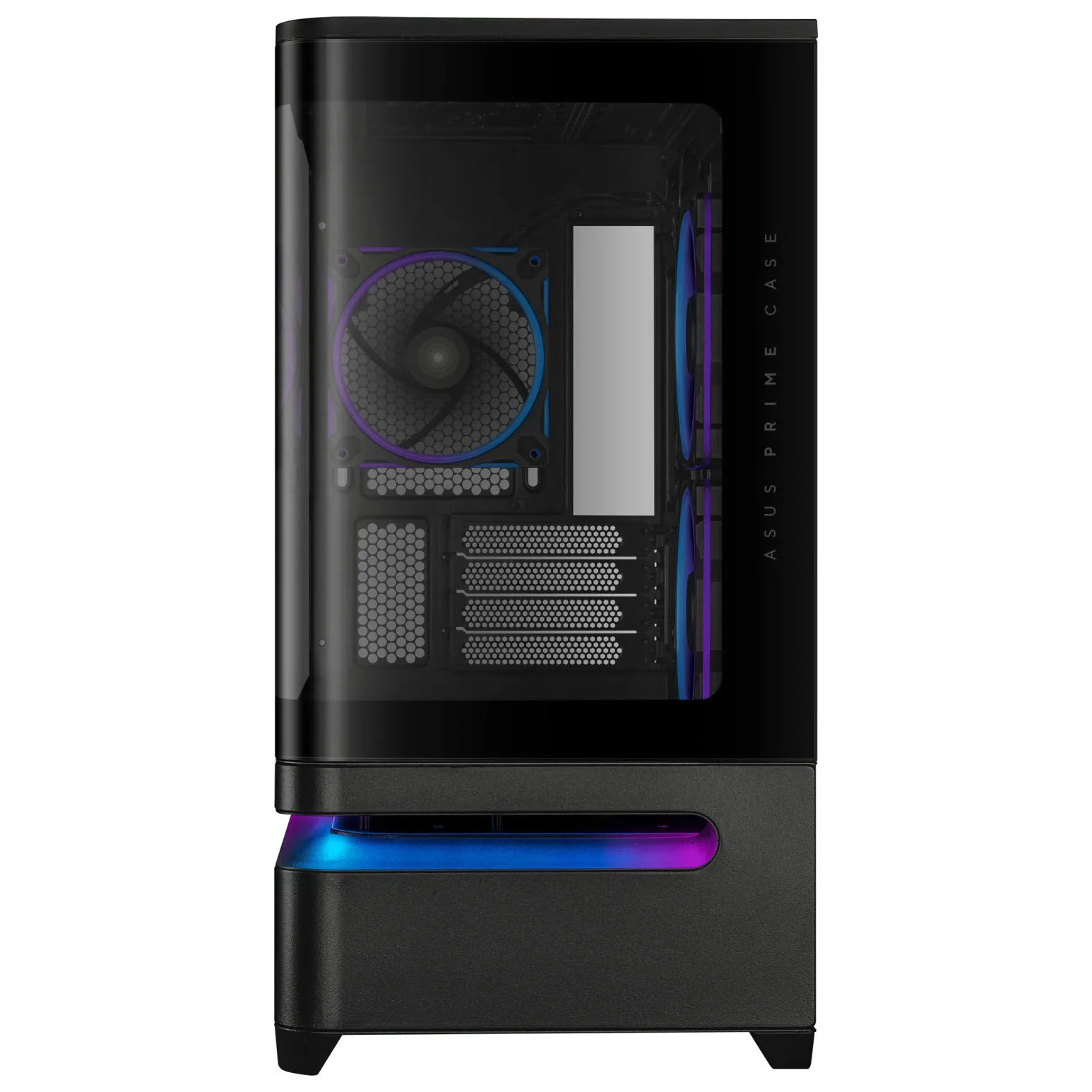 ASUS Prime AP202 ARGB PC Case, Midi Tower, mATX, ARGB, Tempered