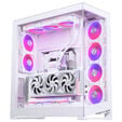 Phanteks Premium PCIe Gen 5 Vertical GPU Bracket, DRGB, with PCIe 5.0 Riser Cable - 220mm, white image number null