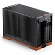Jonsbo T9 Black PC Case, Mini Case, ITX, PCIe 5.0 Riser Cable - Black image number null